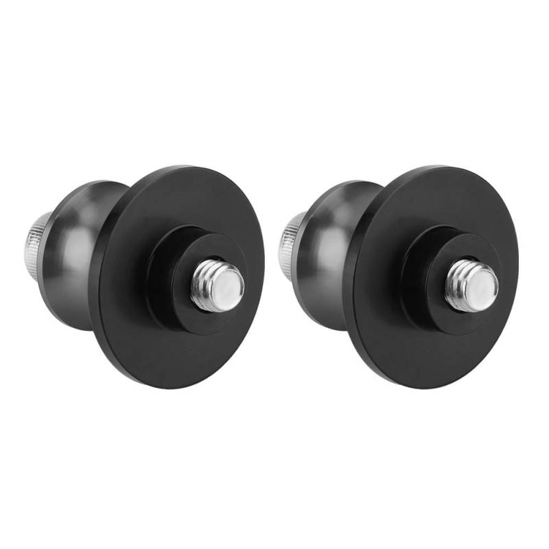 Motorradschwung Arm Spool Sliders Professionelle Installation Langlebiger Fix, Stabile Leistung für Motorradliebhaber 2PCS Green (Ti-Farbe) von RASTKY