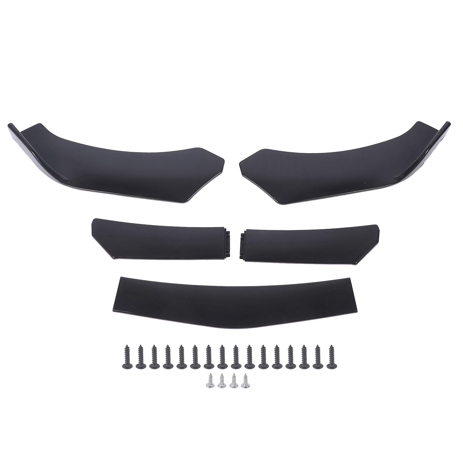RASTKY ABS -Kunststoff Vordere Stoßstange Lip Splitter Body Kit, Glänzender Schwarzer Spoiler für das Auto, Universelle Anpassung, Einstellbarer Winkel, Ersatz für die Klasse C -Klasse RASTKY ABS -Kunststoff Vordere Stoßstange Lip Splitter Body Kit, Glänzender Schwarzer Spoiler für das Auto, Universelle Anpassung, Einstellbarer Winkel, Ersatz für die Klasse C -Klasse von RASTKY