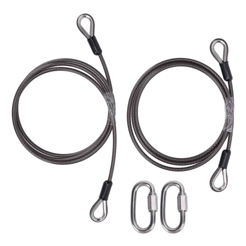 RASTKY Anhänger-Heckklappenliftkabel, Ersatzteil 125542, Metallkonstruktion, Hohe Festigkeit, Einfache Installation, Sicher, für Gorilla-Anhänger-Heckklappenlift, mit EZ-Feder von RASTKY