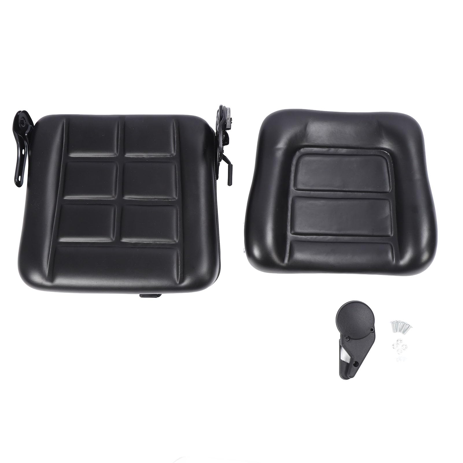 RASTKY Gabelstaplersitz mit Mikroschalter, Ergonomisch Verbessertem Komfortsitz für Gabelstapler, Schleuderlader, Bagger (Ohne Armlehne) von RASTKY