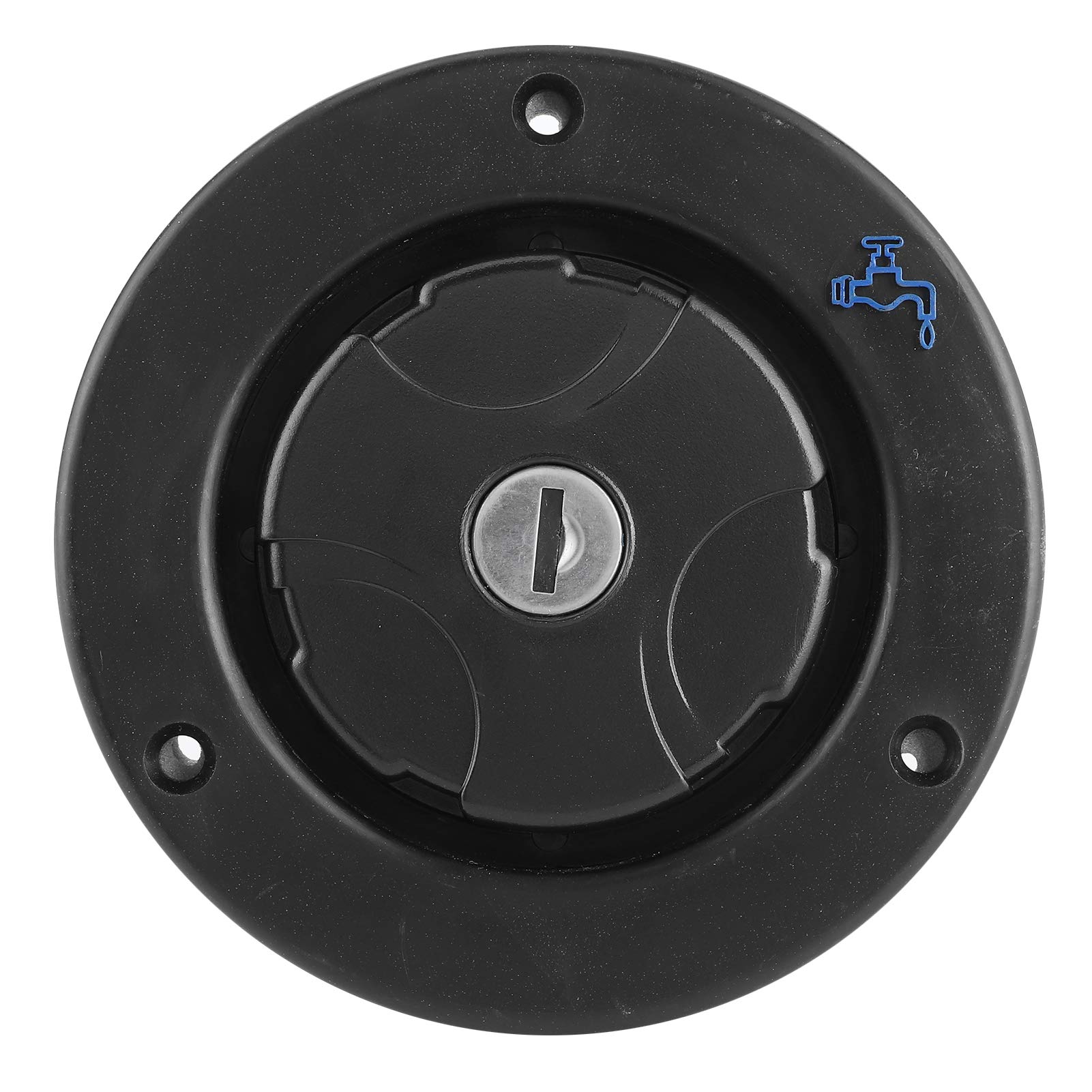 RASTKY Wohnmobil-Wasserfüllung | Sicherer Wassereinlass | Wasserfüllung | Geeignet für Yacht/Campingwagen/Anhänger (Black) von RASTKY