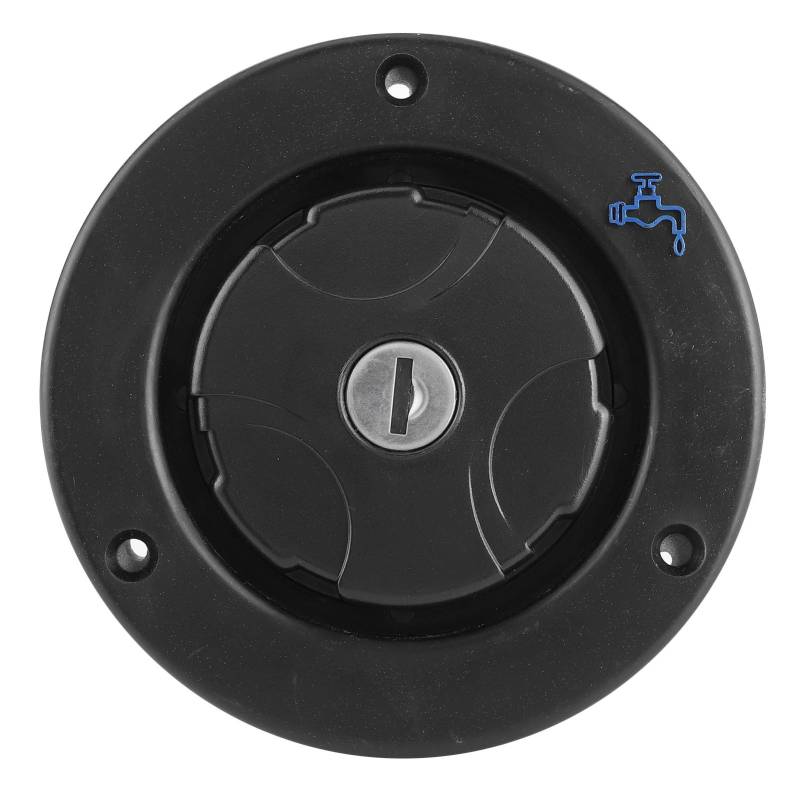 RASTKY Wohnmobil-Wasserfüllung | Sicherer Wassereinlass | Wasserfüllung | Geeignet für Yacht/Campingwagen/Anhänger (Black) von RASTKY