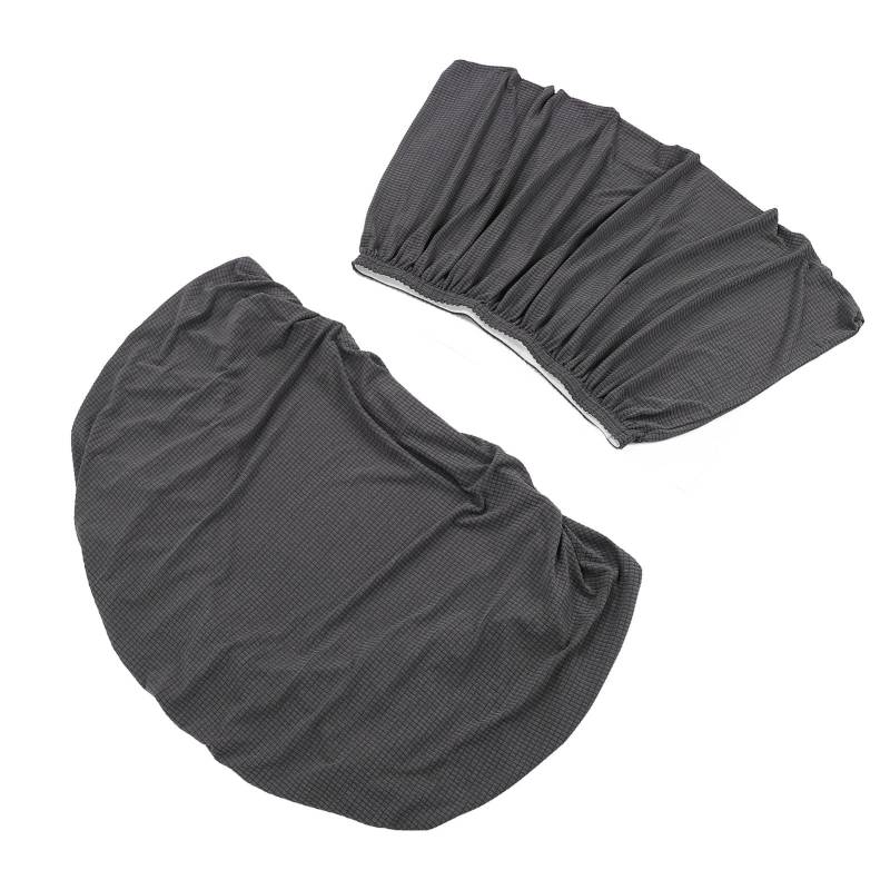 RV -Kissenabdeckungssatz, Wasserfestes, Elastisches Design für Präzise Passform, Tiefgrau, Ideal für Wohnmobile und Anhänger, Polyestermaterial von RASTKY