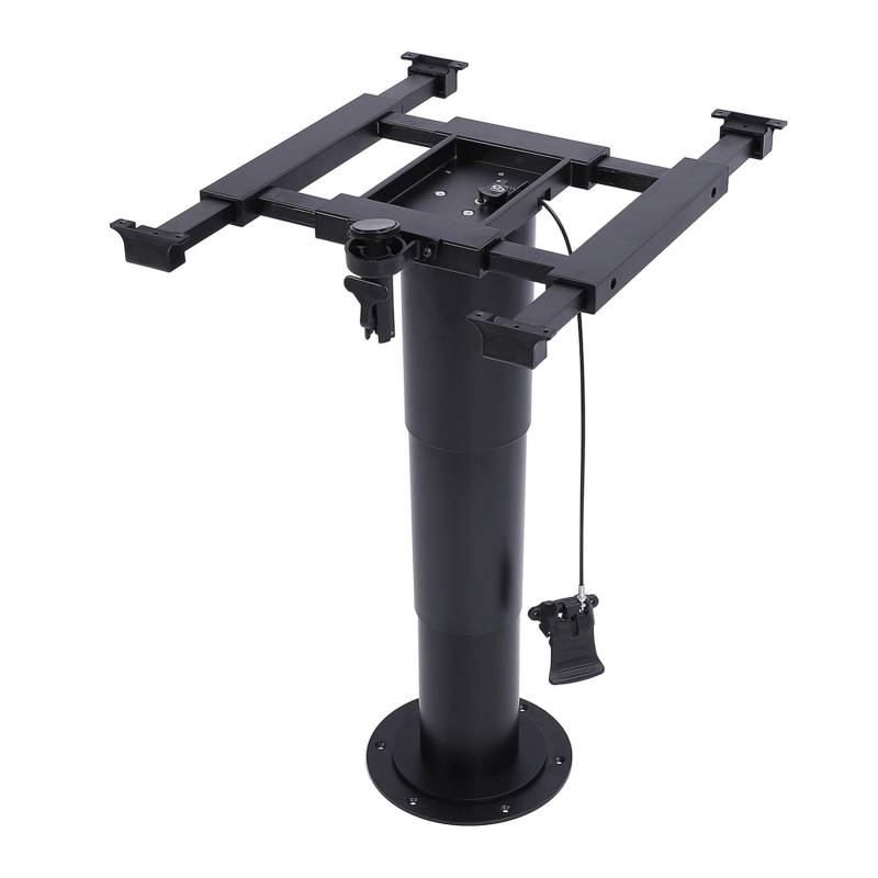 RV -Tabelle Sockelständer Basis Hohe Härte Aluminiumlegierung, Ferngesteuerte Pneumatische Hebevereinbarung, Geeignet für Booteyachten, Geeignet (BLACK) von RASTKY