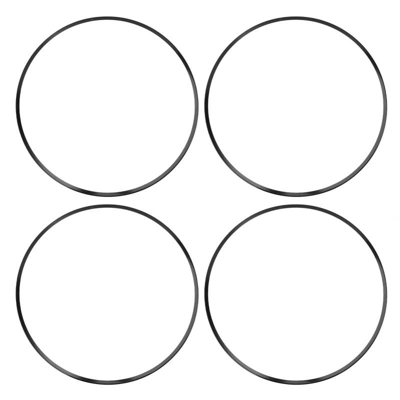 Rad Rim Protection Ring, Aluminiumlegierung Design für Auto, 16 '' R16 Schutz von 4, Selbstklebende Installation, Passt Flache Kantenfelgen, Stilvoll und Langlebig, Leicht zu von RASTKY
