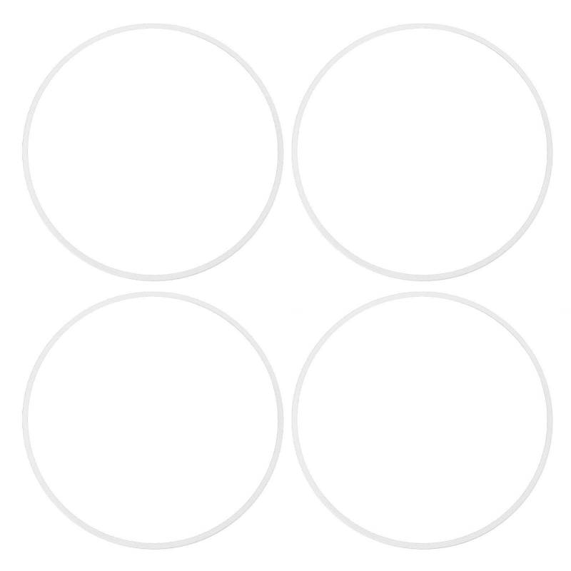 Rad Rim Protection Ring, Aluminiumlegierung Design für Auto, 16 '' R16 Schutz von 4, Selbstklebende Installation, Passt Flache Kantenfelgen, Stilvoll und Langlebig, Leicht zu von RASTKY