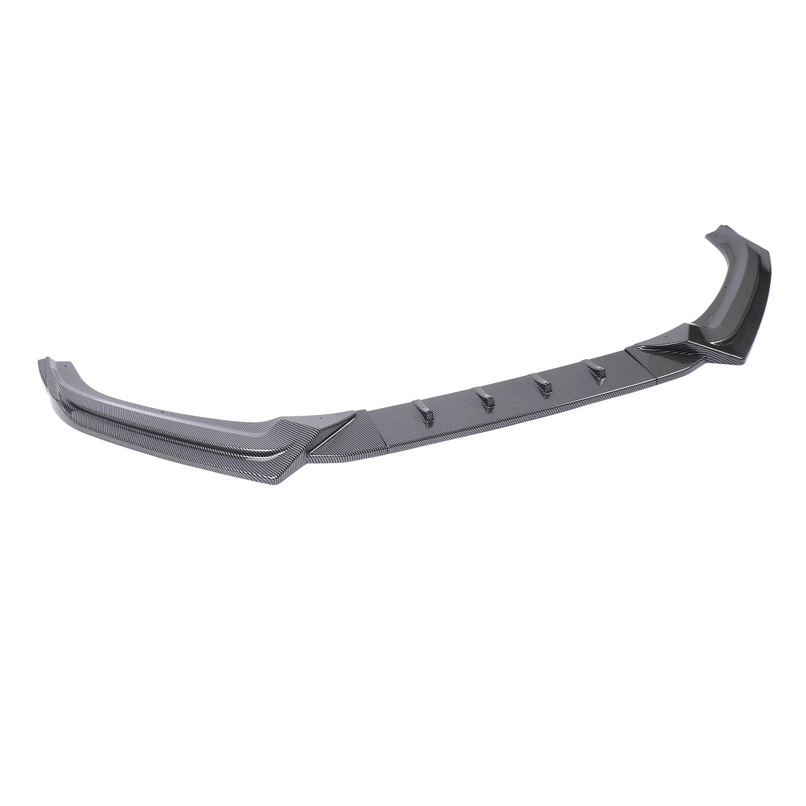 Vordere Stoßstange Lip Body Kit Sporty Erscheinung, Verbesserte Aerodynamik, Einfache Installation für den Austausch für S4 B9 S-Line 2017 Bis 2019 (Kohlefaser-Stil) von RASTKY