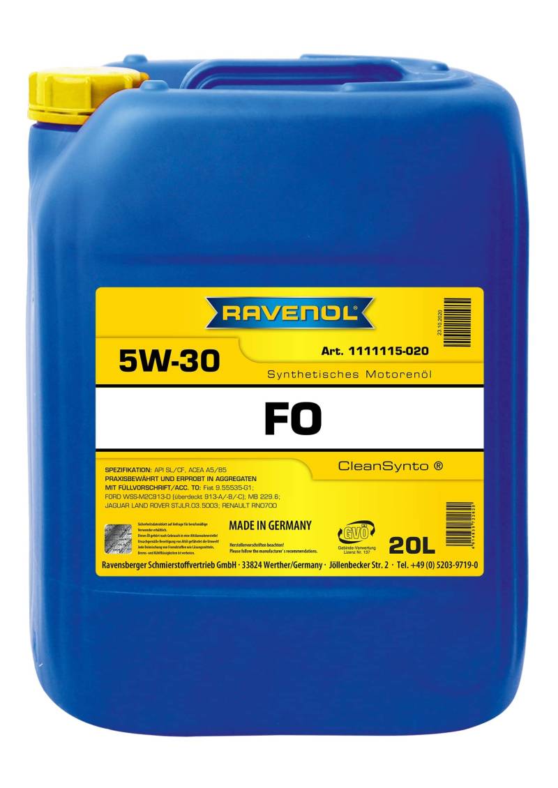 RAVENOL FO SAE 5W-30 von RAVENOL