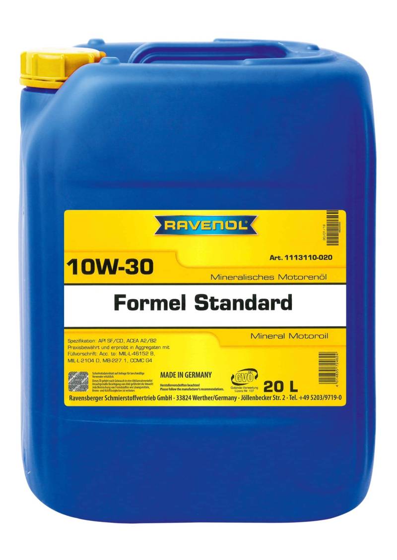 RAVENOL Formel Standard SAE 10W-30 von RAVENOL