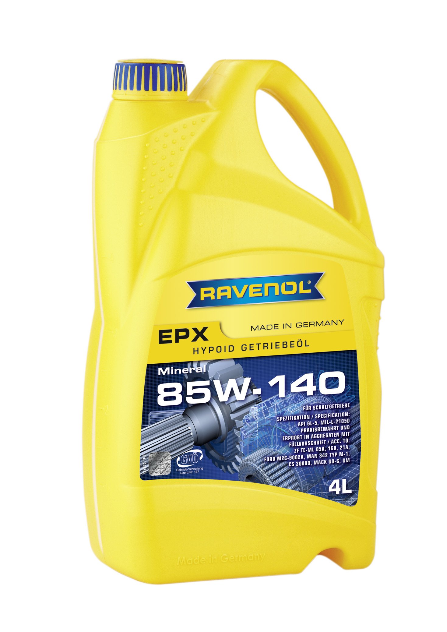RAVENOL Getriebeoel EPX SAE 85W-140 GL-5 RAVENOL Getriebeoel EPX SAE 85W-140 GL-5 von RAVENOL