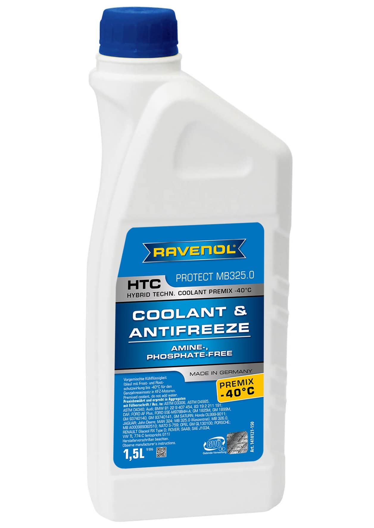 RAVENOL HTC Premix -40°C Protect MB 325 0 RAVENOL HTC Premix -40°C Protect MB 325 0 von RAVENOL