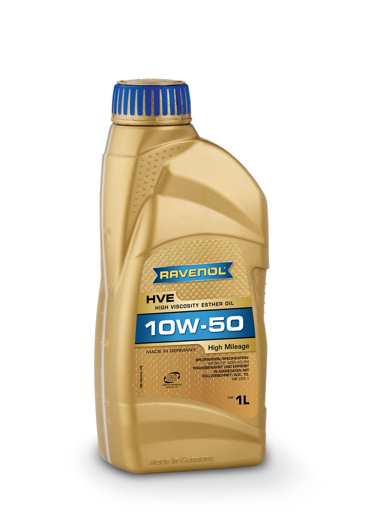 RAVENOL HVE High Viscosity Ester Oil SAE 10W-50 von RAVENOL