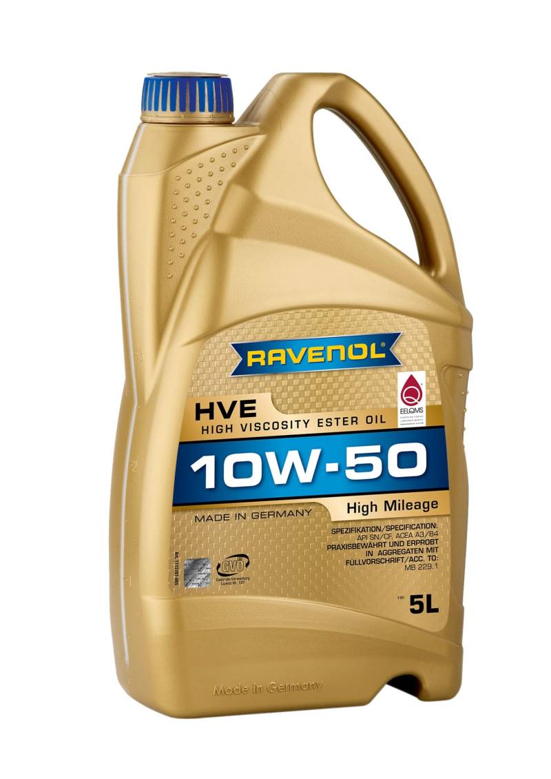RAVENOL HVE High Viscosity Ester Oil SAE 10W-50 von RAVENOL