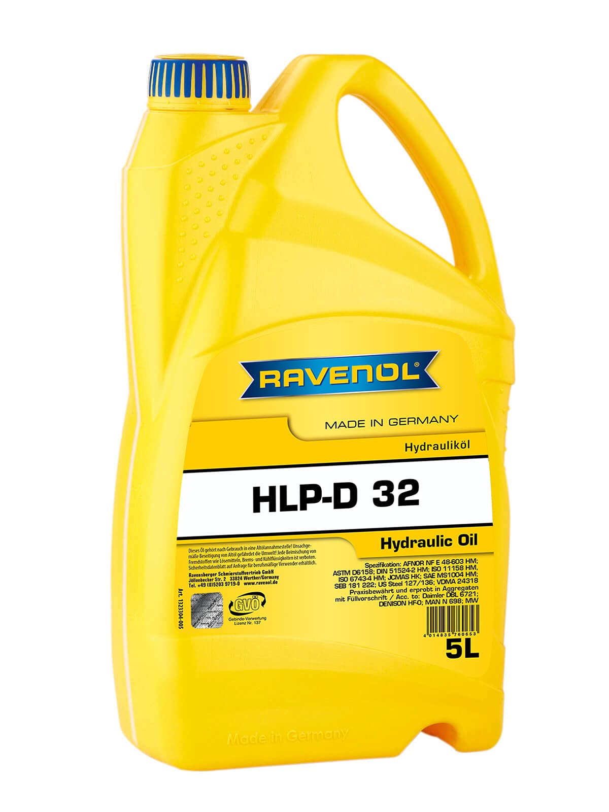 RAVENOL Hydraulikoel HLP-D 32 von RAVENOL