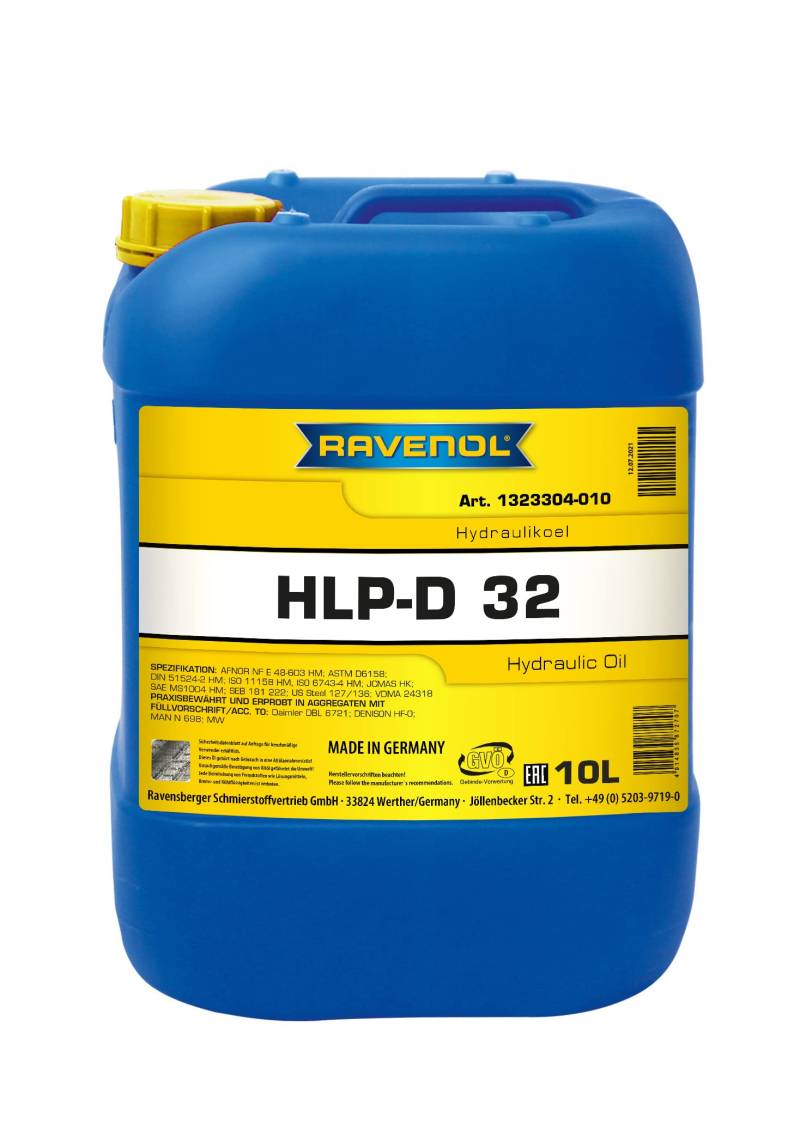 RAVENOL Hydraulikoel HLP-D 32 von RAVENOL