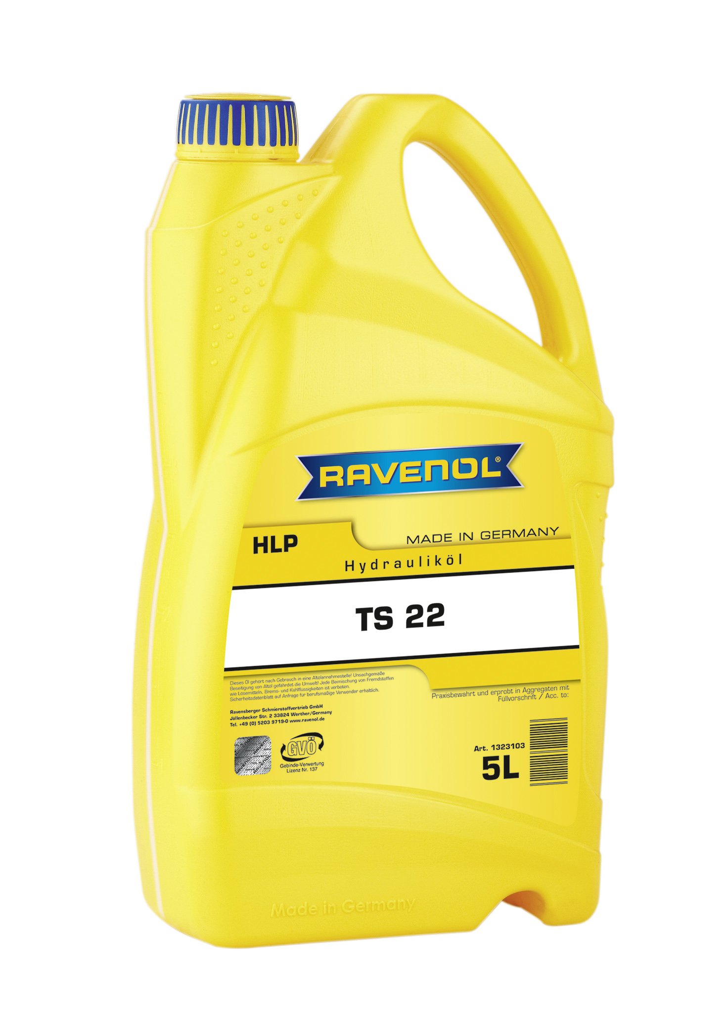 RAVENOL Hydraulikoel TS 22 (HLP) von RAVENOL