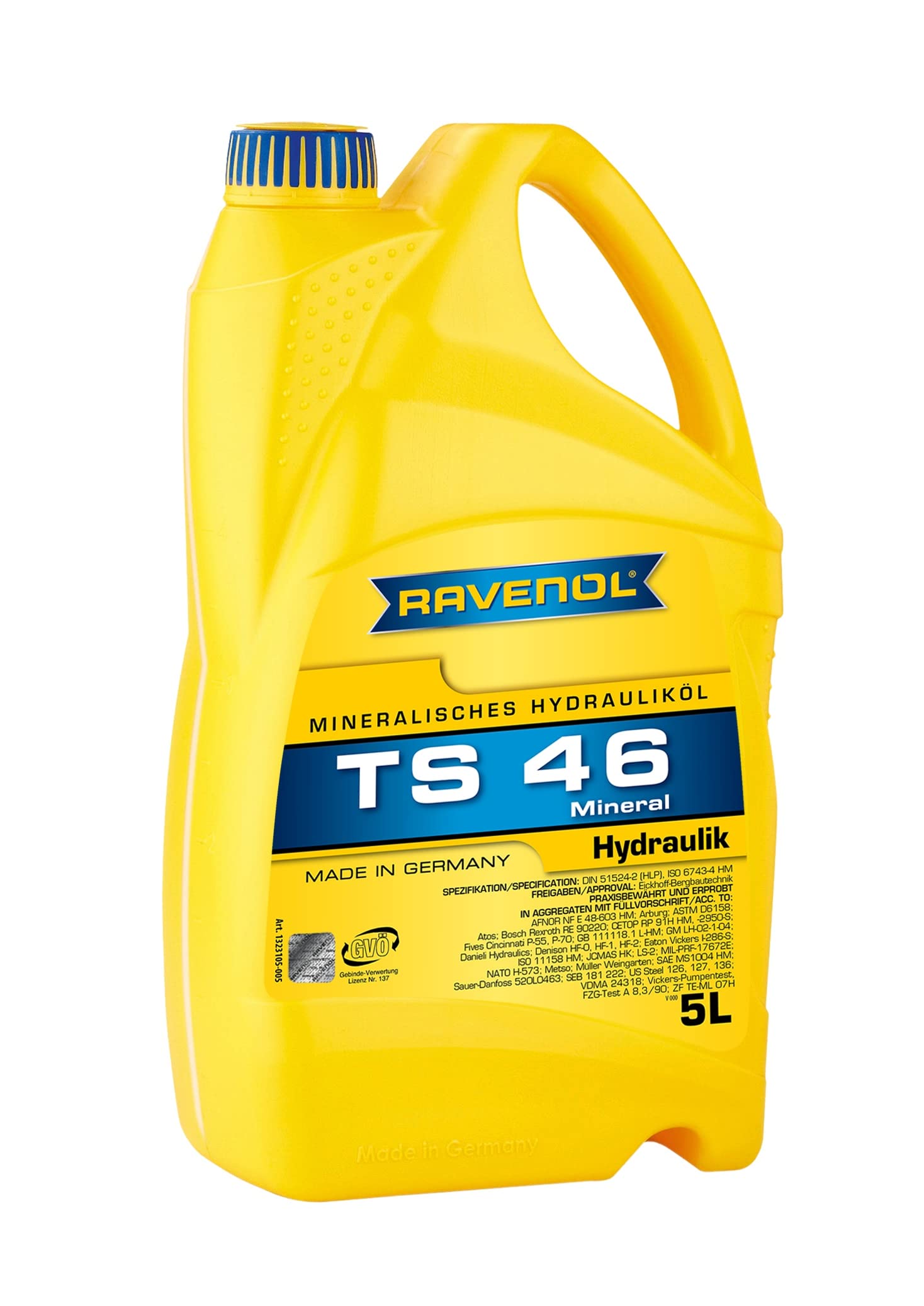RAVENOL Hydraulikoel TS 46 (HLP) von RAVENOL