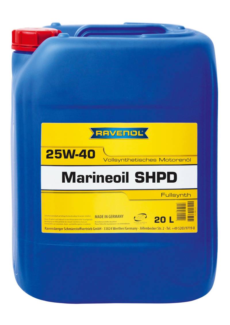 RAVENOL MARINEOIL SHPD SAE 25W40 synthetic von RAVENOL