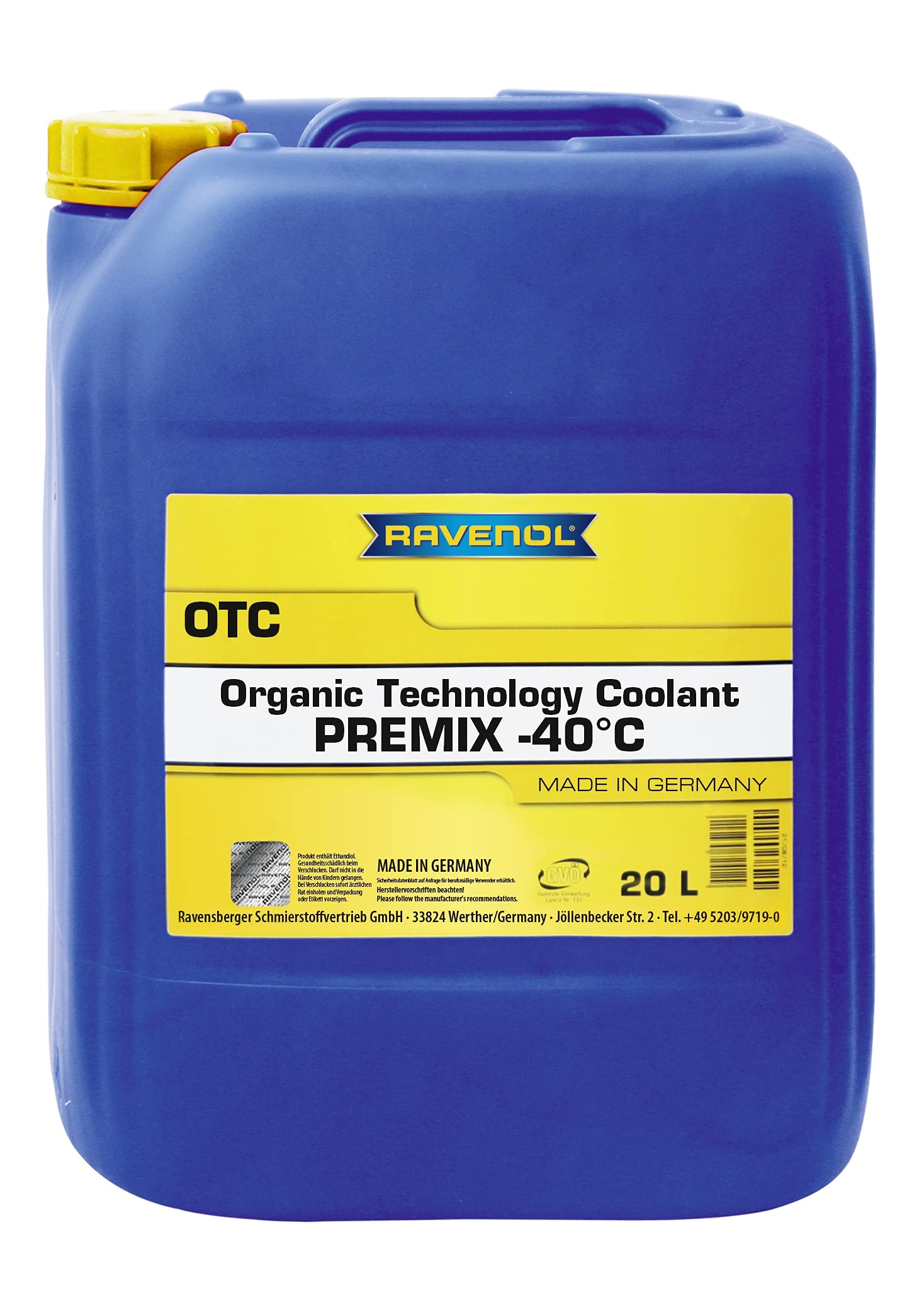 RAVENOL OTC Premix -40°C Protect C12+ RAVENOL OTC Premix -40°C Protect C12+ von RAVENOL