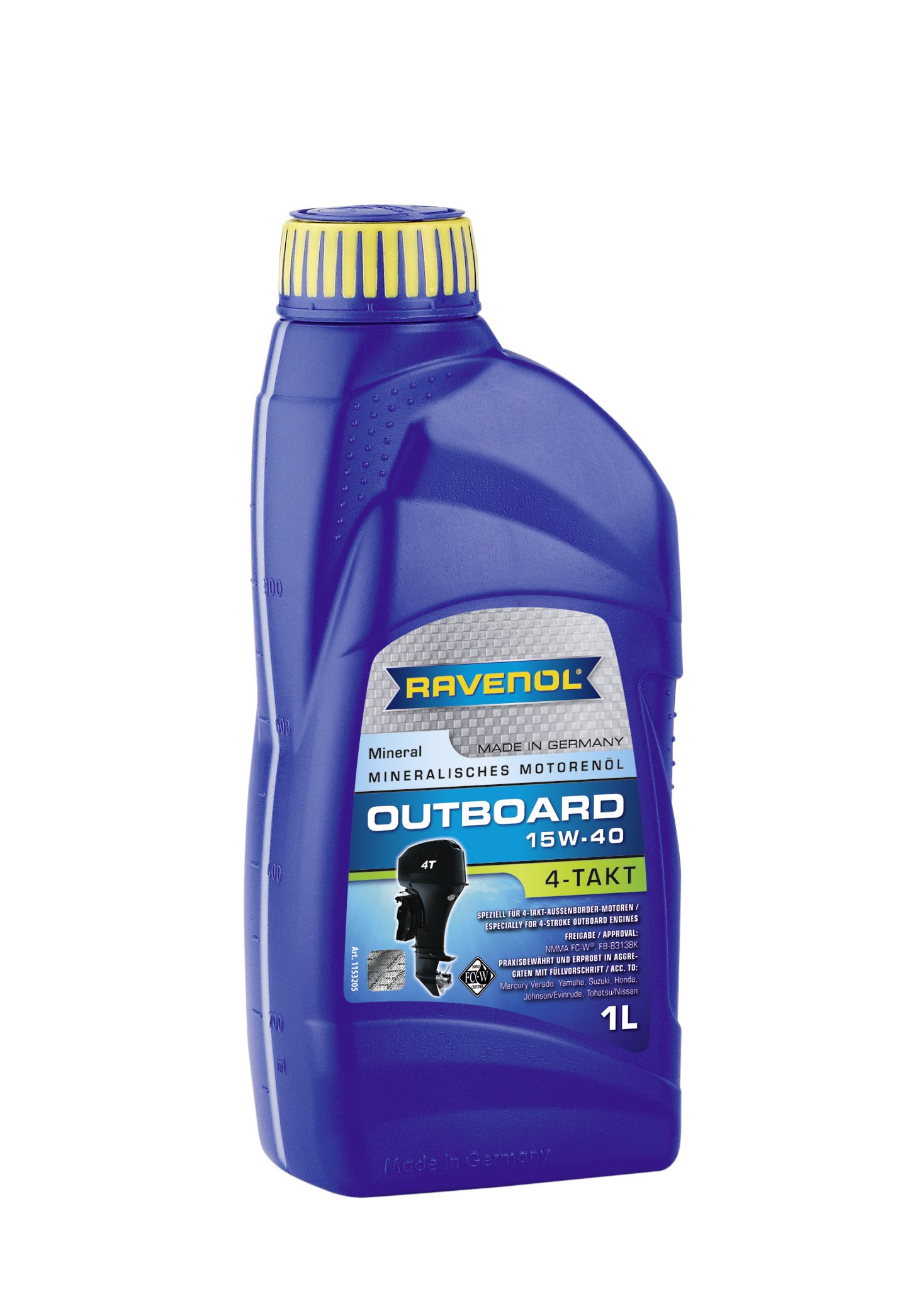 RAVENOL Outboardoel 4T SAE 15W-40 von RAVENOL