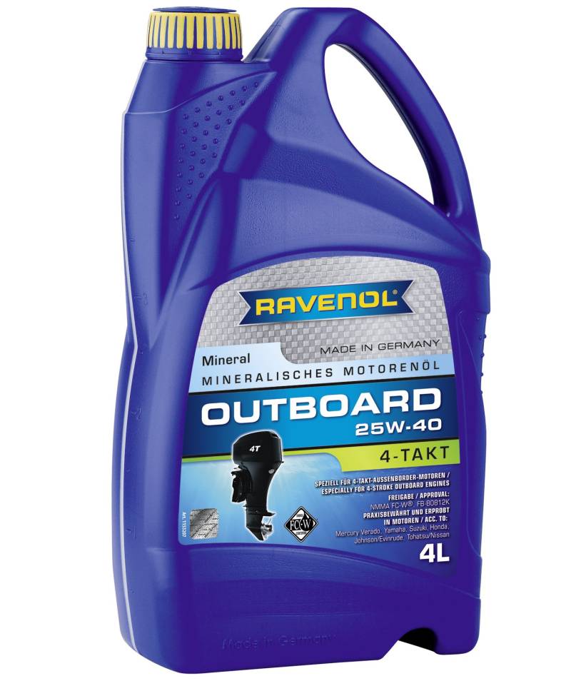 RAVENOL Outboardoel 4T SAE 25W-40 von RAVENOL