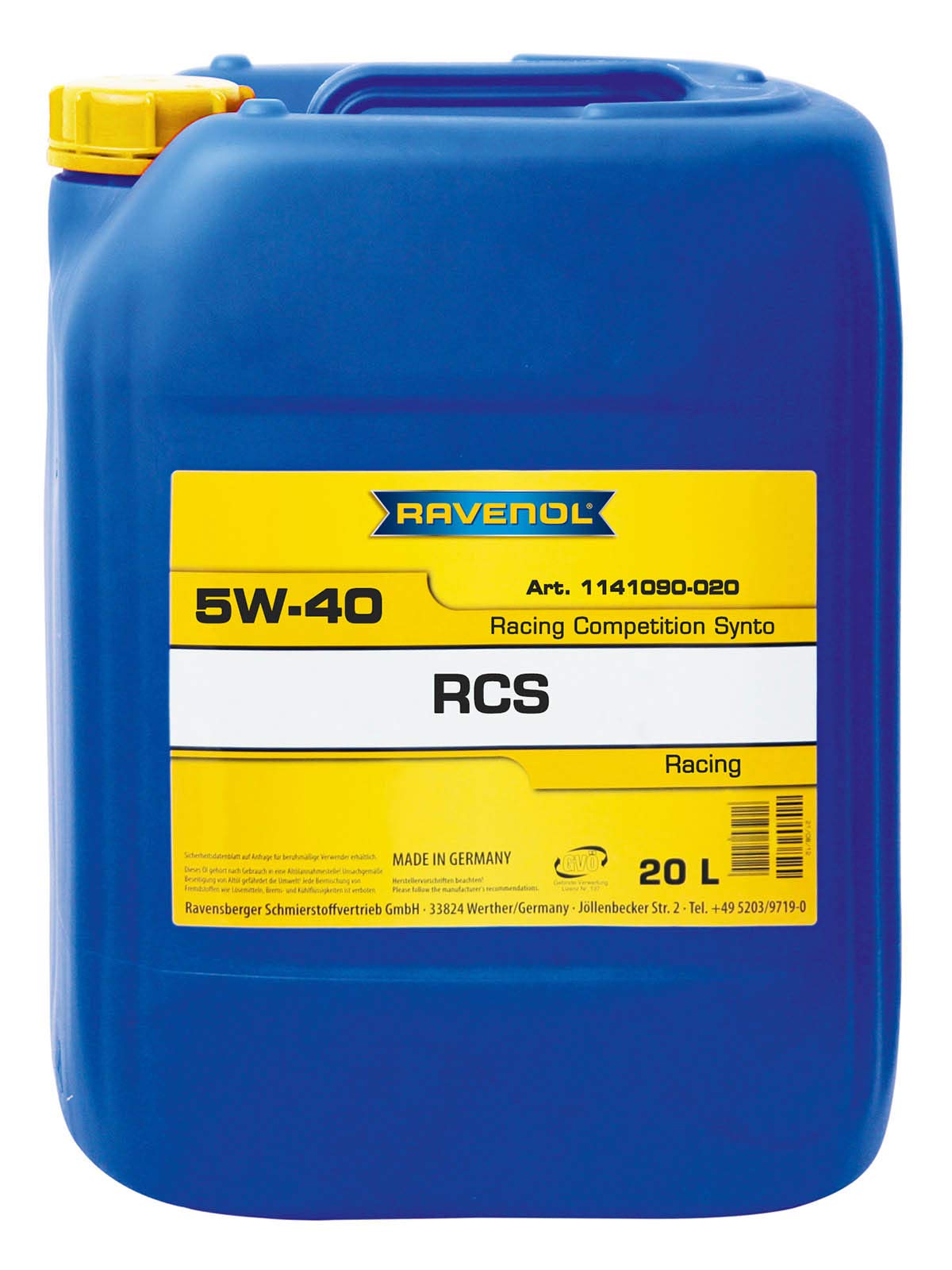 RAVENOL RCS Racing Competition Synto SAE 5W-40 von RAVENOL