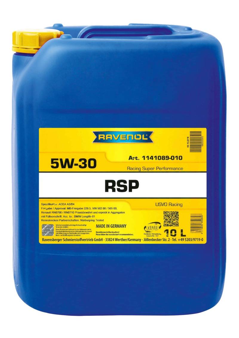 RAVENOL RSP Racing Super Performance SAE 5W-30 von RAVENOL