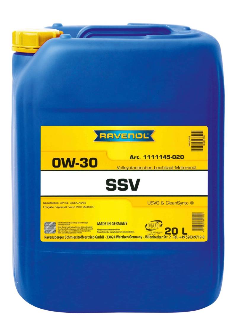 RAVENOL SSV Fuel Economy SAE 0W-30 von RAVENOL