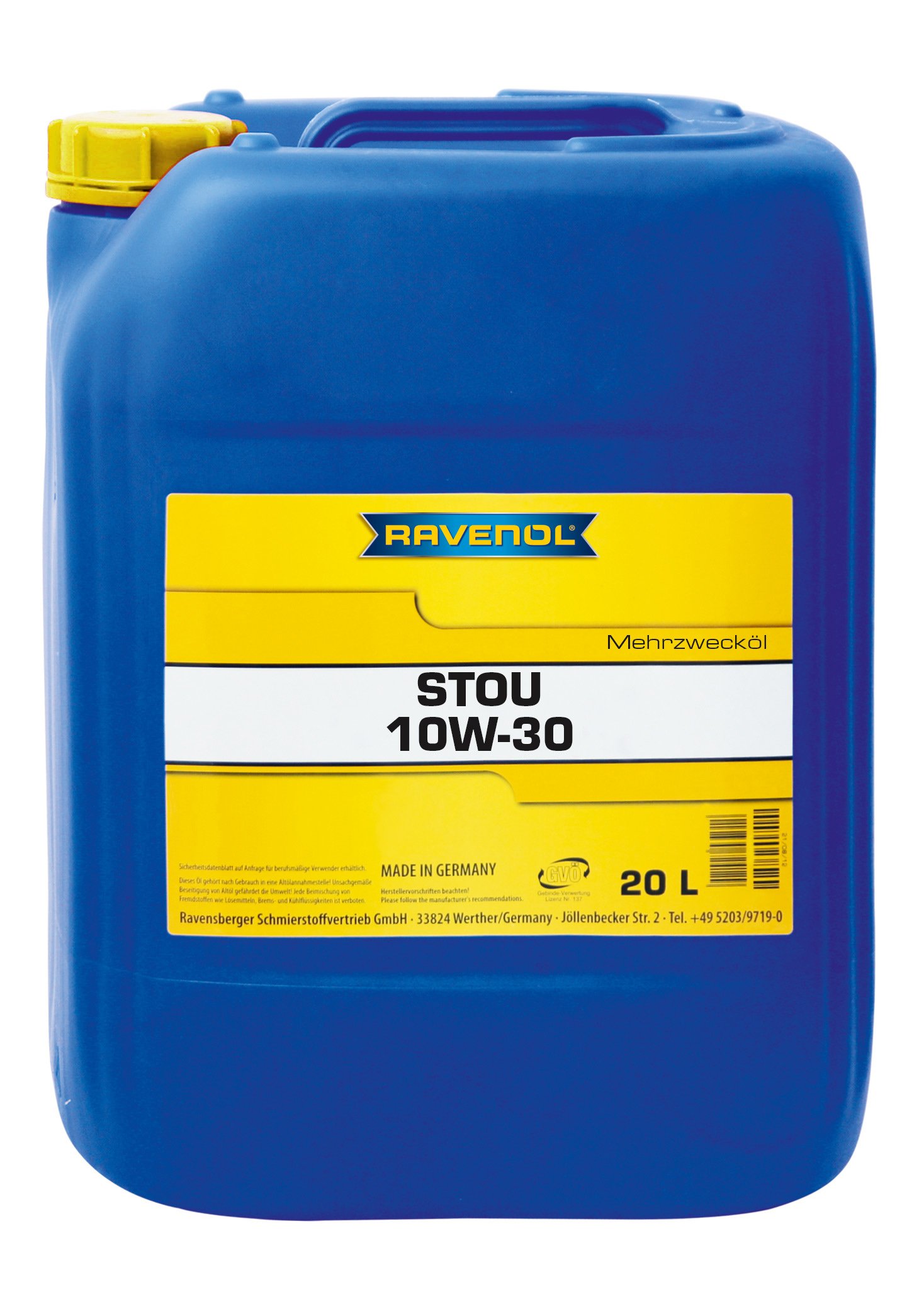 RAVENOL STOU SAE 10W-30 RAVENOL STOU SAE 10W-30 von RAVENOL