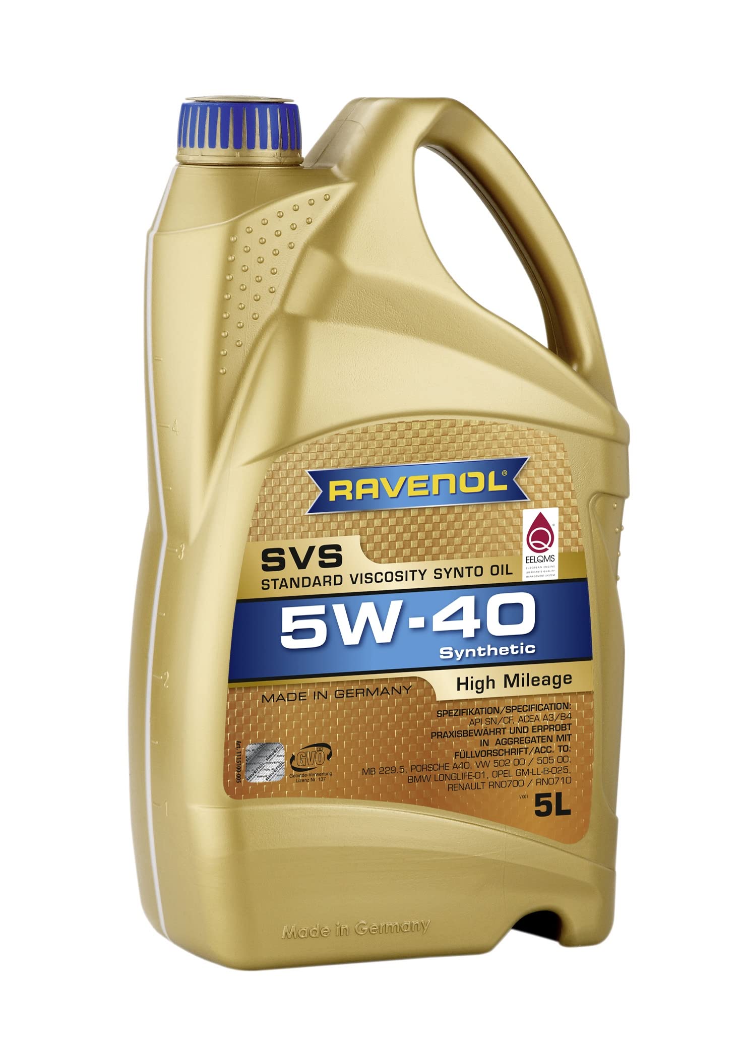 RAVENOL SVS Standard Viscosity Synto Oil SAE 5W-40 von RAVENOL