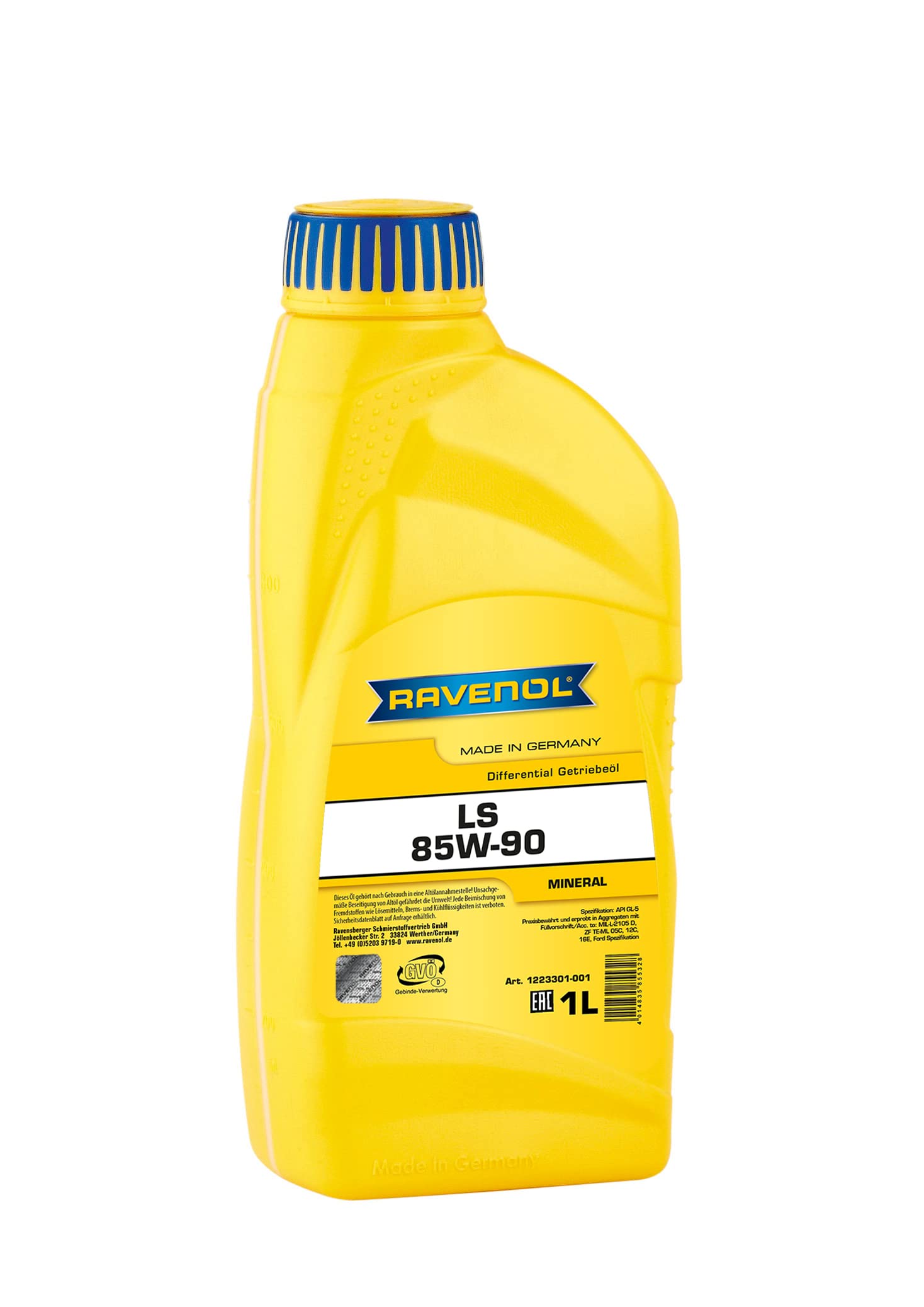 RAVENOL Sperrdiff Hyp Getr öl LS SAE 85W-90 GL-5 von RAVENOL