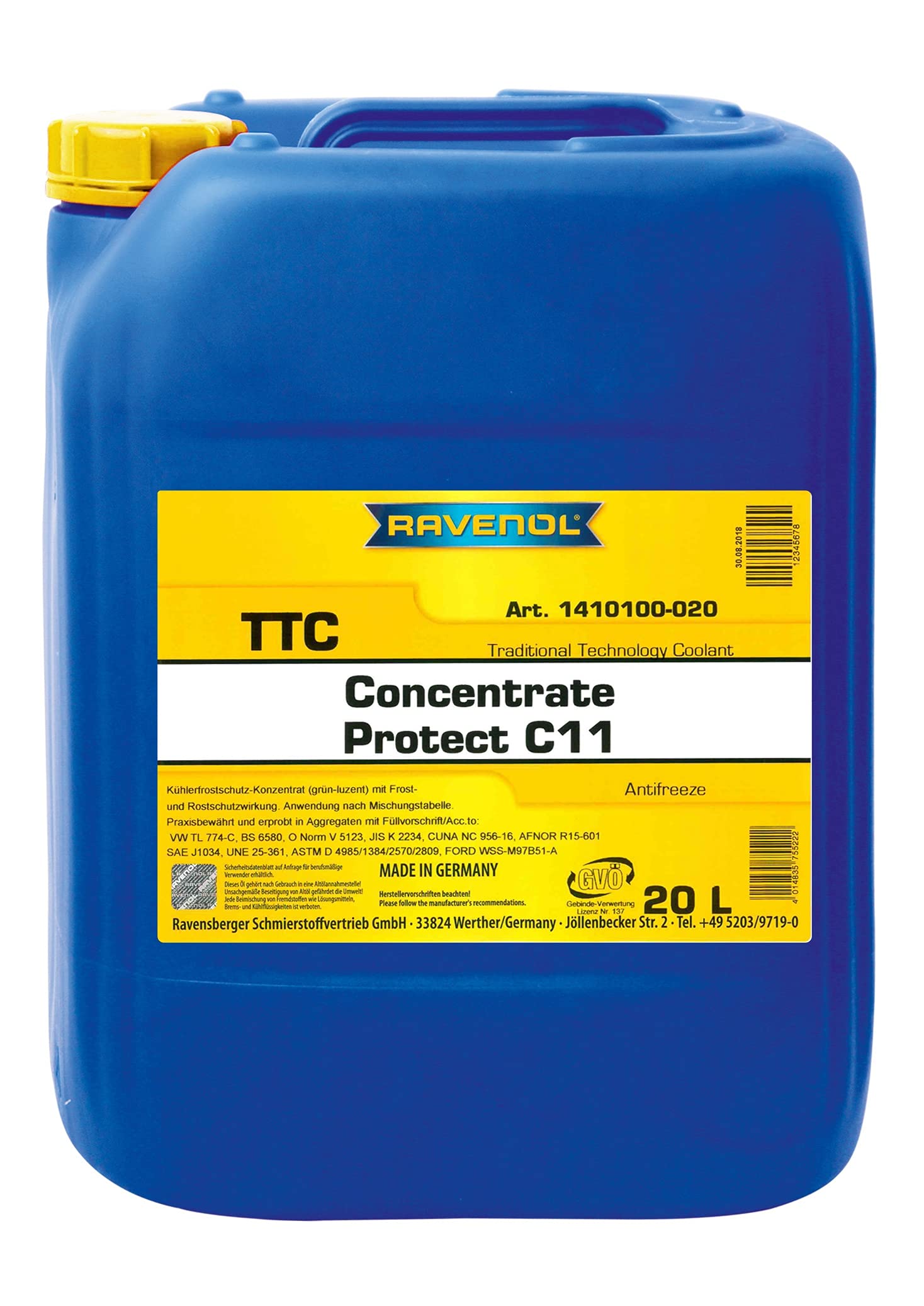 RAVENOL TTC Concentrate Protect C11 von RAVENOL