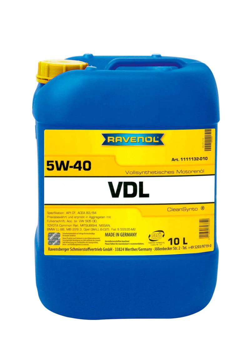 RAVENOL VDL SAE 5W-40 von RAVENOL