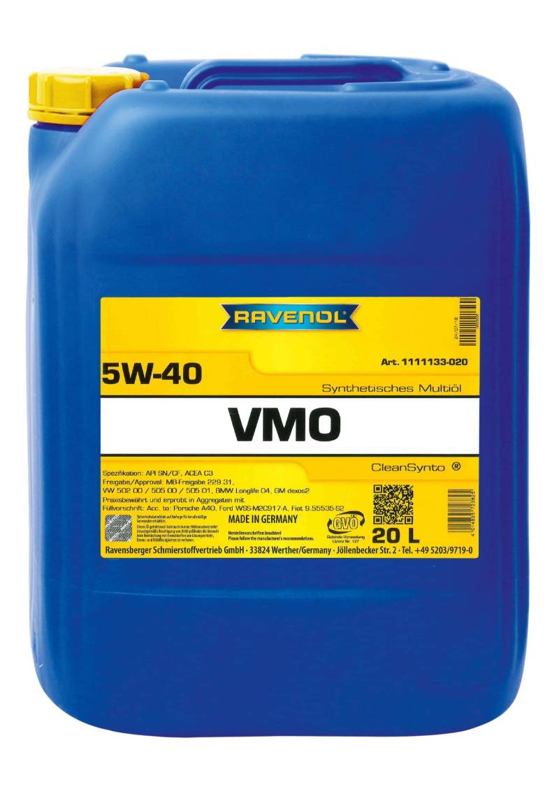 RAVENOL VMO SAE 5W-40 von RAVENOL