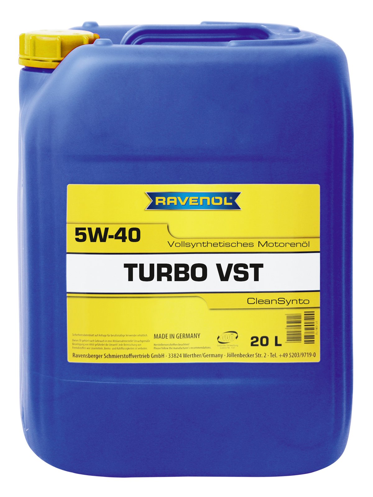 RAVENOL VollSynth Turbo VST SAE 5W-40 von RAVENOL