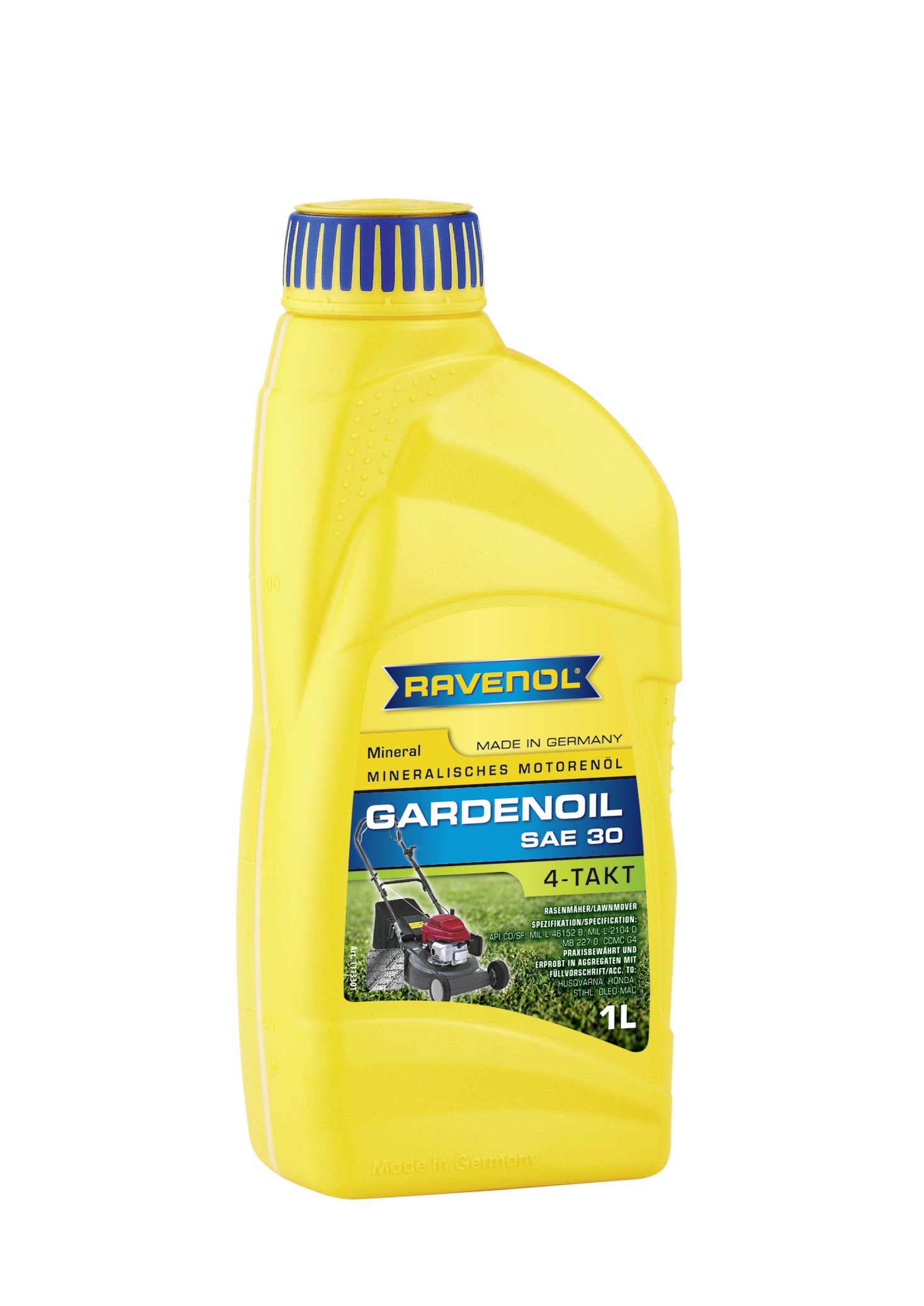 RAVENOL 4-Takt Gartengeräteöl HD SAE 30 (1 Liter) von RAVENOL