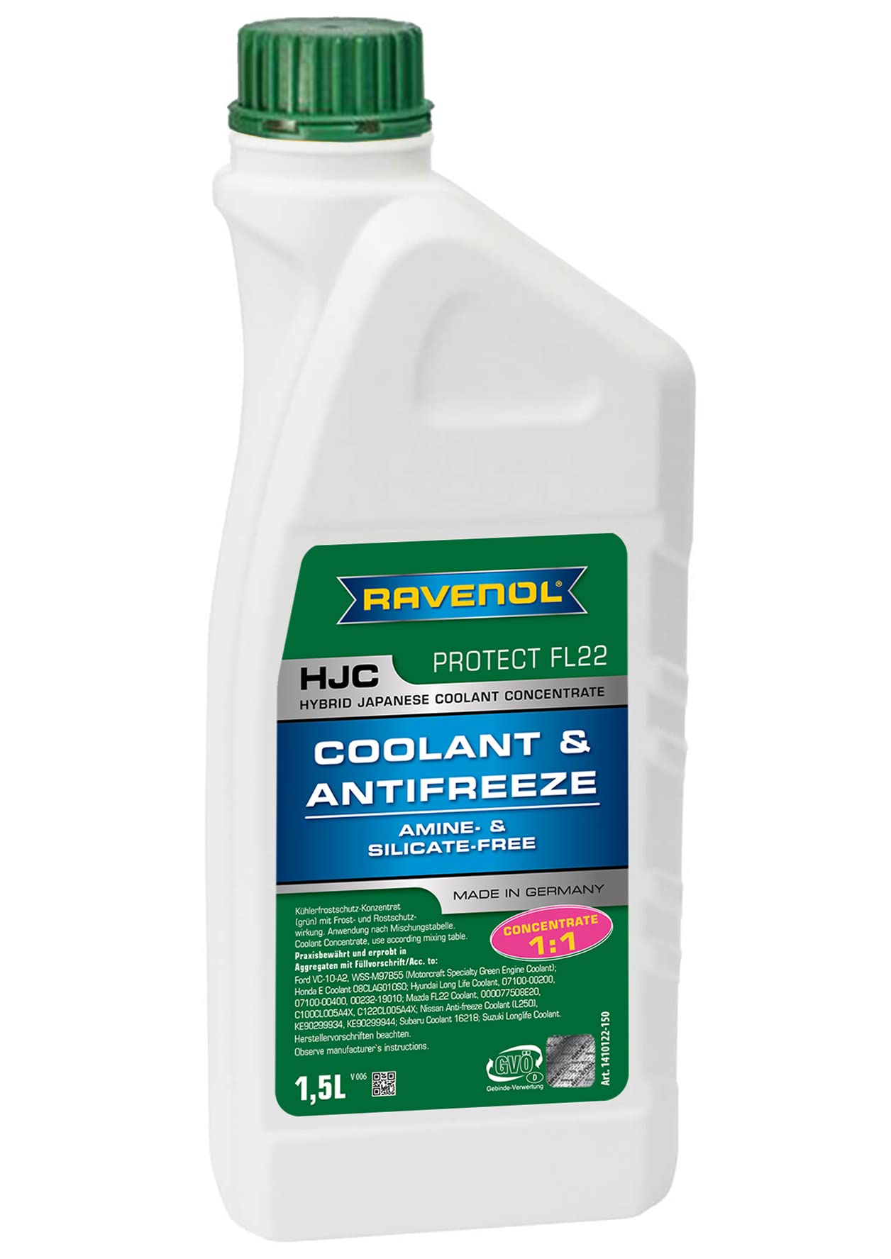 RAVENOL HJC Concentrate Protect FL22 RAVENOL HJC Concentrate Protect FL22 von RAVENOL