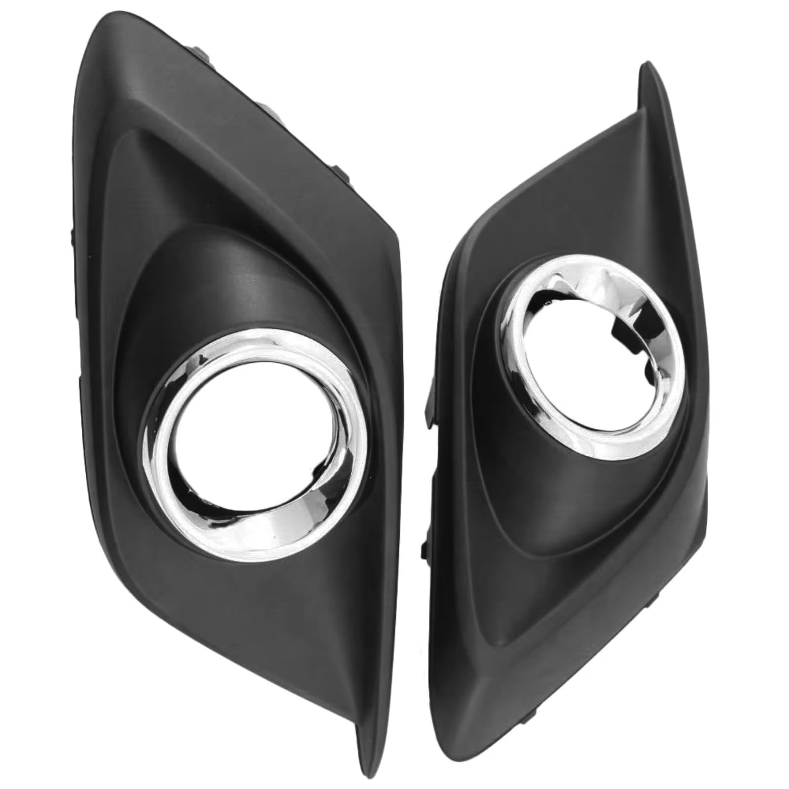 Auto Nebelscheinwerfer Gitter Kompatibel Mit Mazda 3 Für Axela 2014 2015 2016, 2 Stück, Auto-Frontstoßstange, Nebelscheinwerfer, Kühlergrill, Abdeckung, Haubenschutz, BKD150C11, BKD150C21(Chrome) von RAVTAKL
