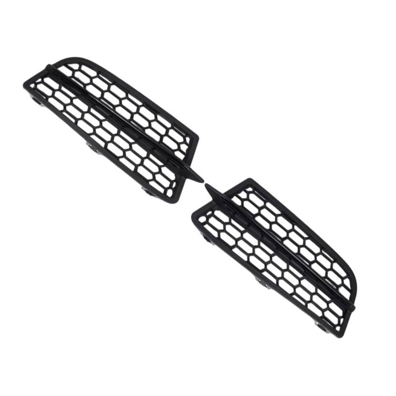 RAVTAKL Auto Nebelscheinwerfer Gitter Kompatibel Mit 1er-Serie F20 F21 2011 2012 2013 2014 2015 Auto Frontstoßstange Nebelscheinwerfergrill ABS Schwarze Abdeckung 51118053803 51118053804 von RAVTAKL