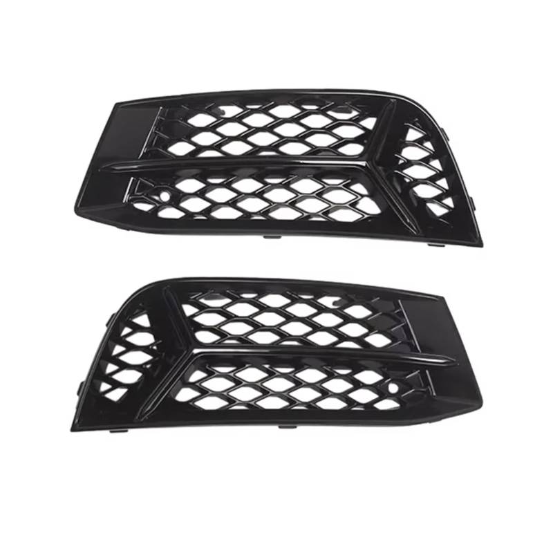 RAVTAKL Auto Nebelscheinwerfer Gitter Kompatibel Mit A3 Limousine 2017 2018 2019 2020 Auto-Frontgrill, Wabengrill-Abdeckung, Netzgrill, Nebelscheinwerfer-Kühlergrill-Abdeckung, 8V5807681AA von RAVTAKL