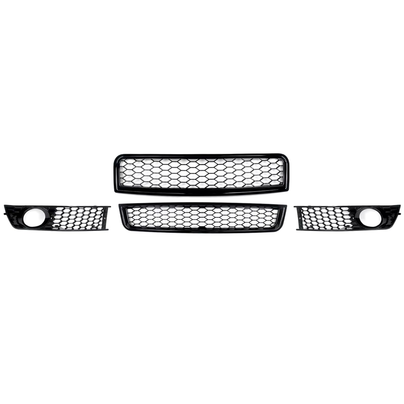 RAVTAKL Auto Nebelscheinwerfer Gitter Kompatibel Mit A4 B6 2002-2005 Frontgrills Montage Wabenfront Oberer Unterer Grill Nebelscheinwerfergrill 8E0807681 8E0807682 8E0807647 RAVTAKL Auto Nebelscheinwerfer Gitter Kompatibel Mit A4 B6 2002-2005 Frontgrills Montage Wabenfront Oberer Unterer Grill Nebelscheinwerfergrill 8E0807681 8E0807682 8E0807647 von RAVTAKL