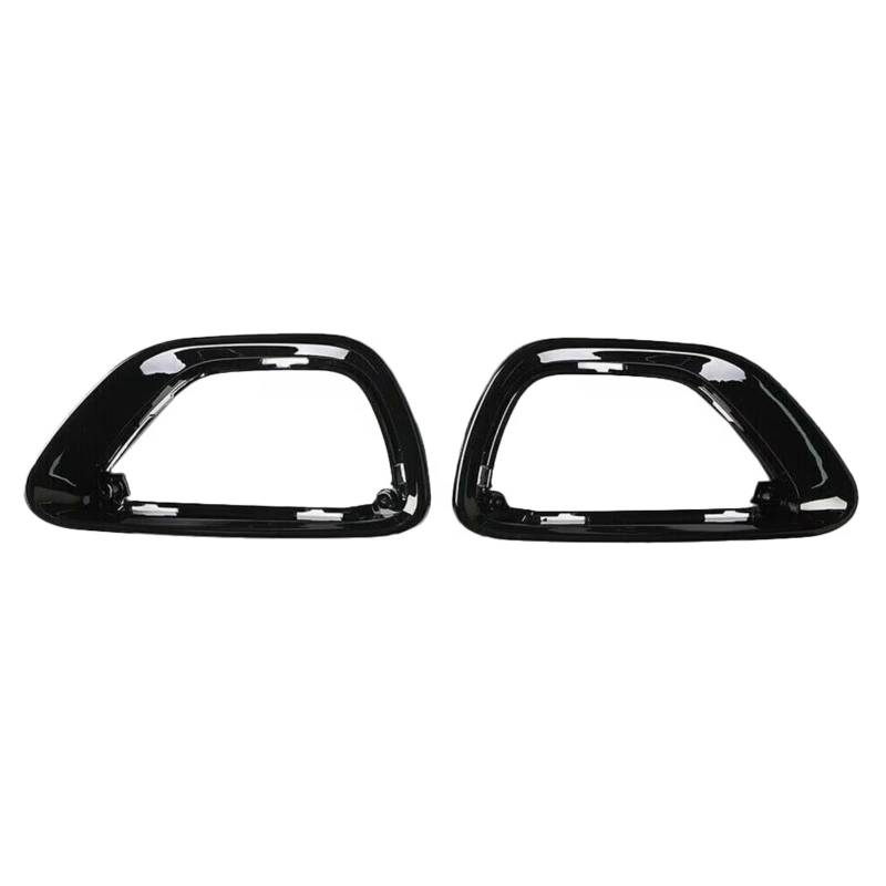 RAVTAKL Auto Nebelscheinwerfer Gitter Kompatibel Mit Jeep Für Grand Für Cherokee 2014 2015 2016 2017 1 Paar Nebelscheinwerfer Nebelscheinwerferabdeckung Rahmenblende Schwarz 68143078AB 68143079AB von RAVTAKL