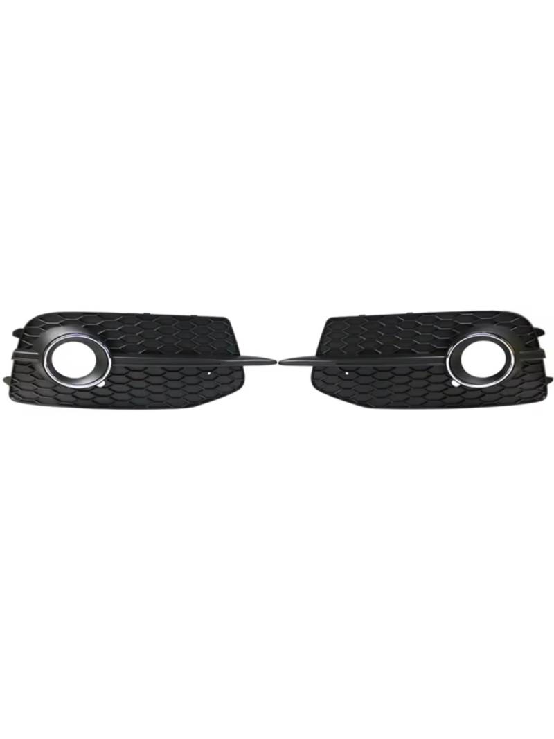 RAVTAKL Auto Nebelscheinwerfer Gitter Kompatibel Mit Q3 2012 2014 2014, 1 Paar Auto-Frontstoßstangengrill, Nebelscheinwerfer-Kühlergrillabdeckung, Lüftungsgitter 8U0807681D 8U0807682D von RAVTAKL