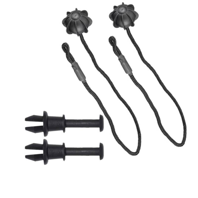 RAVTAKL Heckablage Strap Auto Kompatibel Mit A3 2003-2020 Für Q5 2009-2017 Heckklappenabdeckungs-Saitenhalter Nietenclips Teil Heckklappenabdeckungsgurt 1K6863447A von RAVTAKL