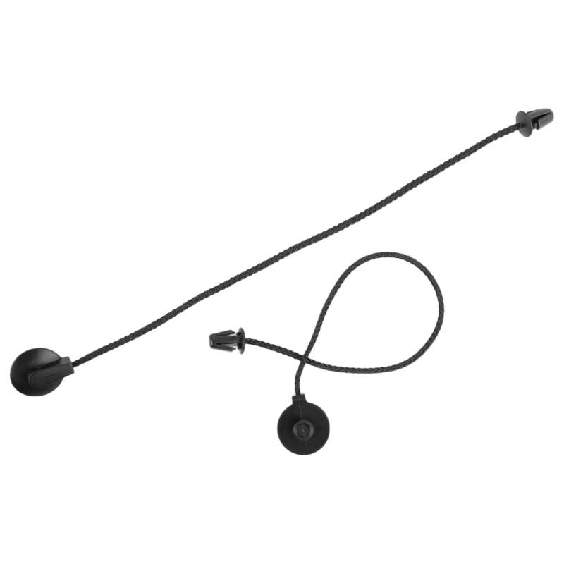 RAVTAKL Heckablage Strap Auto Kompatibel Mit Ford Für Focus Fließheck 2012 2013 2014 2015 2016 2017, Auto-Heckkoffer-Regalschnur, Hutablagefach-Abdeckung, Stammseil 1930212 von RAVTAKL