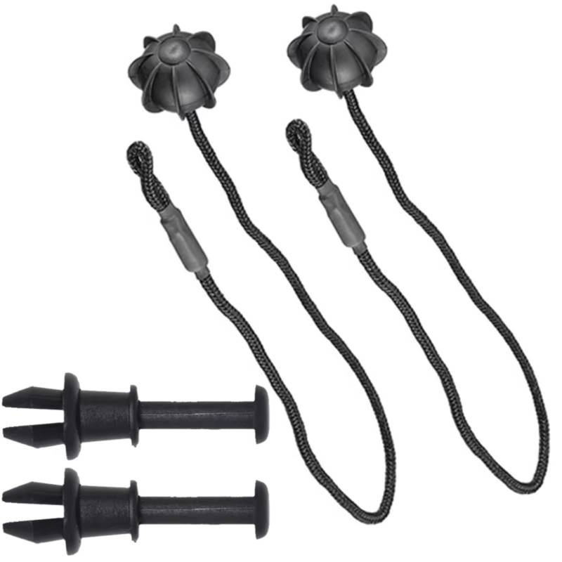 RAVTAKL Heckablage Strap Auto Kompatibel Mit Seat Für MII 2012 2013 2014 2015 2016 2017 2018 2019 2020 Auto-hintere Hutablage Schnurhalter Nietklammern 1K6863447A von RAVTAKL
