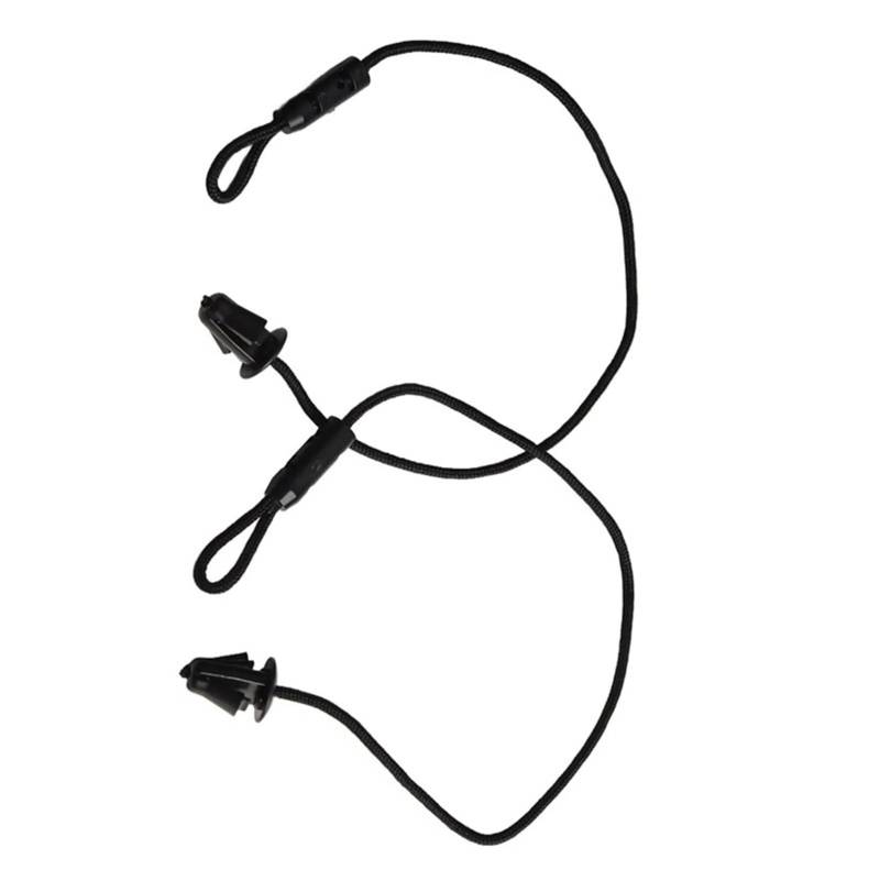 RAVTAKL Heckablage Strap Auto Kompatibel Mit Skoda Für Fabia 2014 2015 2016 2017 2018 2019 2020 2021, 2-teiliges Auto-Heckklappen-Kofferraum-Paketregal-String-Kabel, OEM: 6V6863634 von RAVTAKL