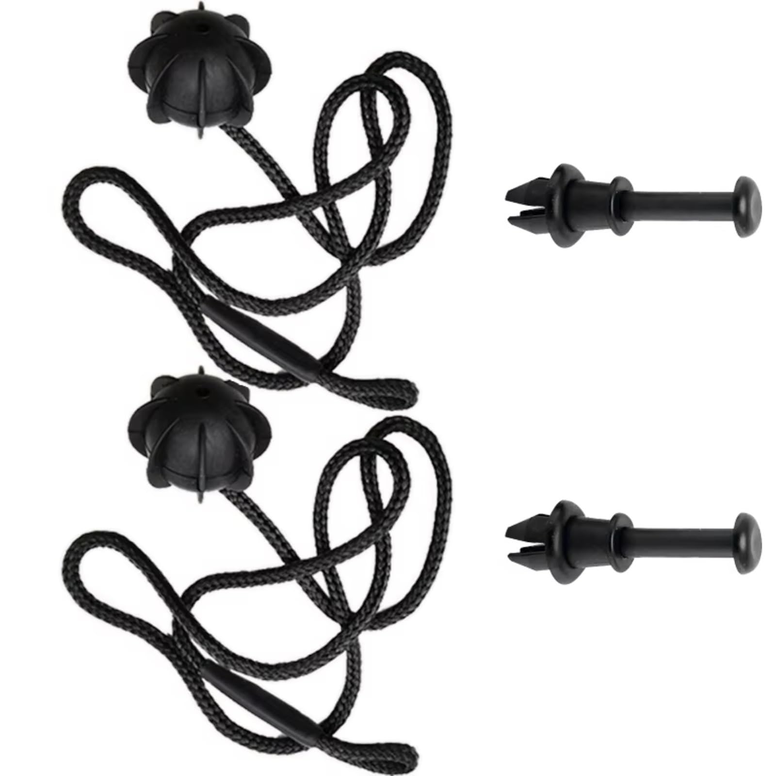 RAVTAKL Heckablage Strap Auto Kompatibel Mit Skoda Für Octavia Mk2 1z 2004–2013 2 Stück Hinterer Kofferraum-Hutablagegurt 1z5867769 5e5863634 6v6863634 3t5867769 3v5863634(2 Set) von RAVTAKL