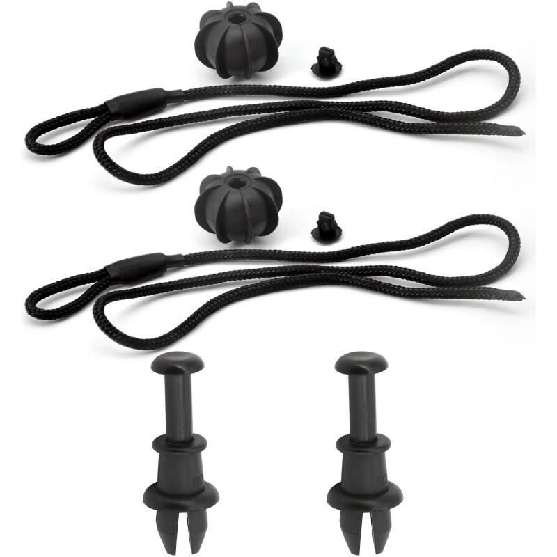 RAVTAKL Heckablage Strap Auto Kompatibel Mit Skoda Für Yeti 2009 2010 2011-2019 Für Fabia Mk1 1999-2007 Gepäckraumabdeckungsgurt-Schnur 1Z5867769 5E5863634 6V686363(2pc with 2pcs Clips) von RAVTAKL