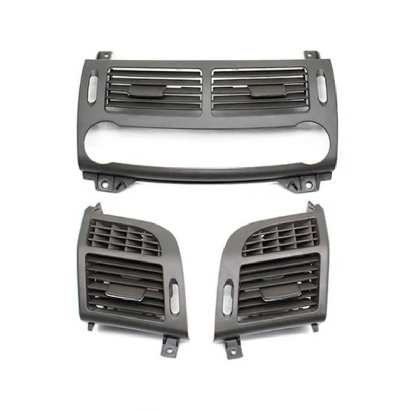 RAVTAKL Lüftungsgitter Kompatibel Mit E Class Für W211 E200 E230 2003 2004 2005 2006 2007 2008 Frontklimaanlage Ac Vent Grille Cover Panel OEM: 21183018549116(Color3,3pcs) von RAVTAKL